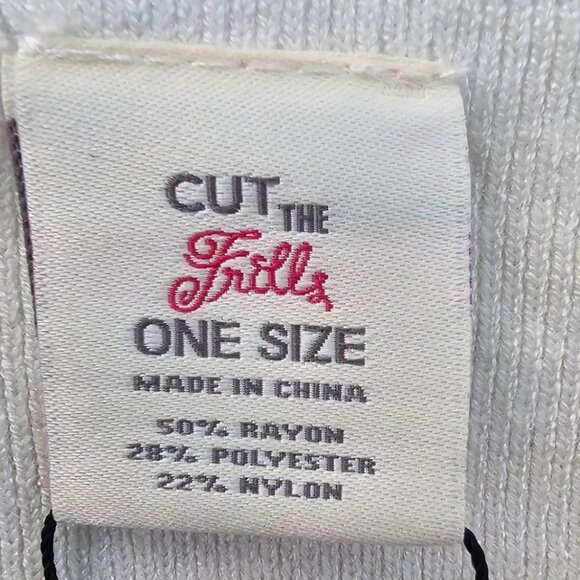 CUT THE FRILLS Women’s Knitted Shawl Cardigan – Soft, Lightweight, Free Size - Picture 4 of 7